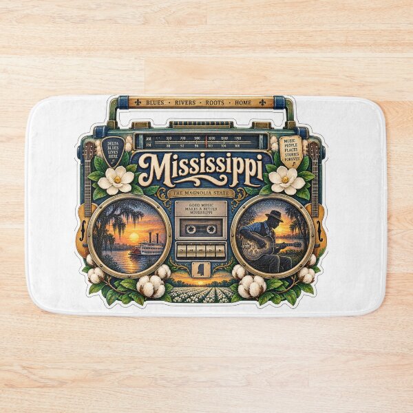 Item preview, Mississippi Gen X Boom Box designed and sold by Whimspired By Paxx.