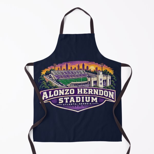Item preview, Alonzo Herndon Stadium Atlanta Georgia Vintage Skyline Artwork designed and sold by Apex & Anthem .