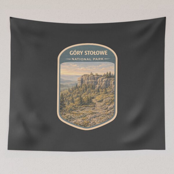 Item preview, Vintage Poland National Parks Travel Collection: Góry Stołowe designed and sold by PinUpPizzazz.