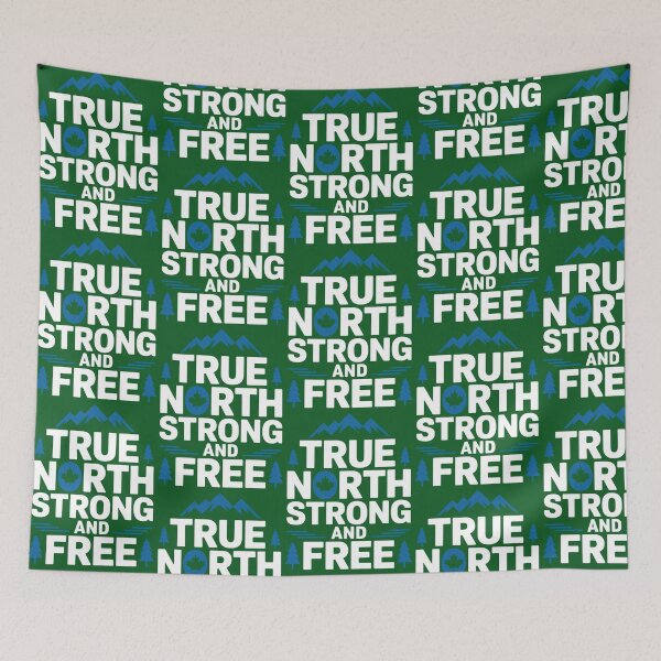 Item preview, True North Strong And Free 83 designed and sold by Tinycraftyalien.