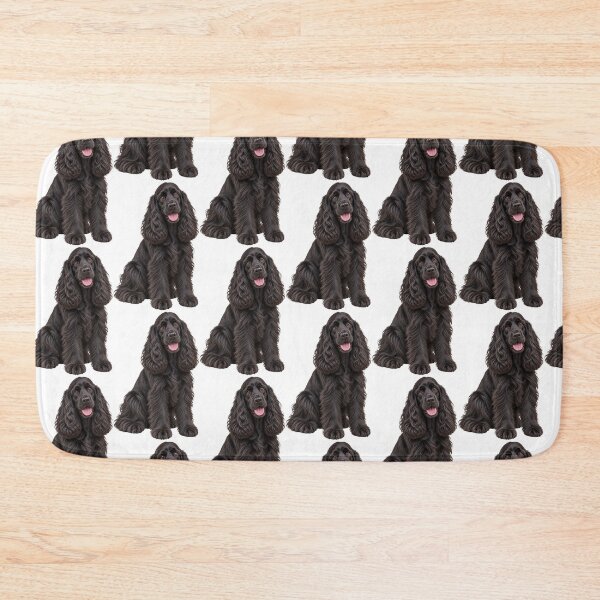 Item preview, Cocker Spaniel Black Dog designed and sold by BackgroundND.