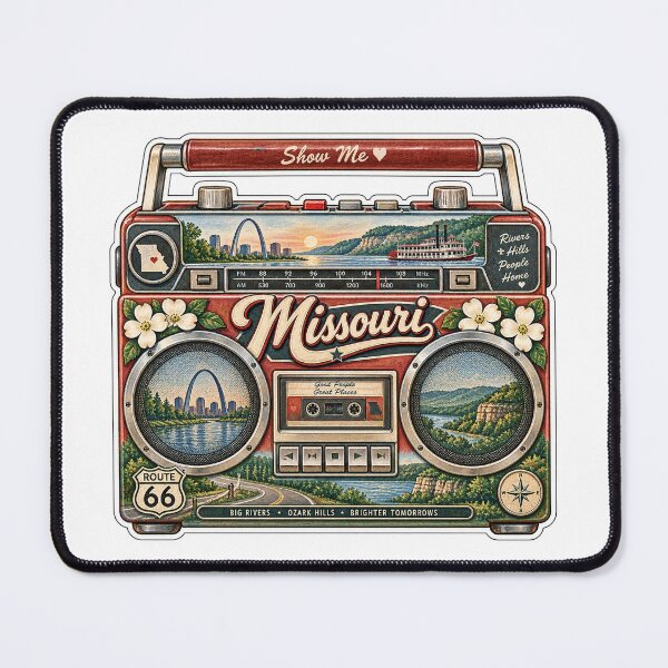 Item preview, Missouri Gen X Boom Box designed and sold by Whimspired By Paxx.