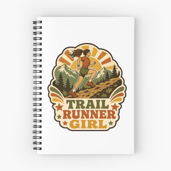 Item preview, Trail Running Gift - Trail Runner Girl designed and sold by RedRubyBubble.