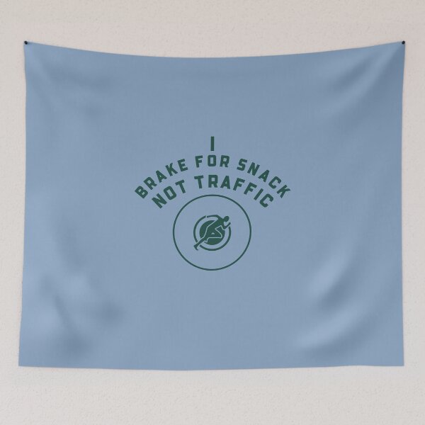 Item preview, I Brake for Snacks, Not Traffic-V4 designed and sold by CHIEF-HAT STORE.