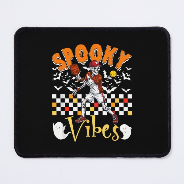 Item preview, Spooky Dink Spooky Vibes Halloween Pickleball Skeleton designed and sold by ZariahNey.