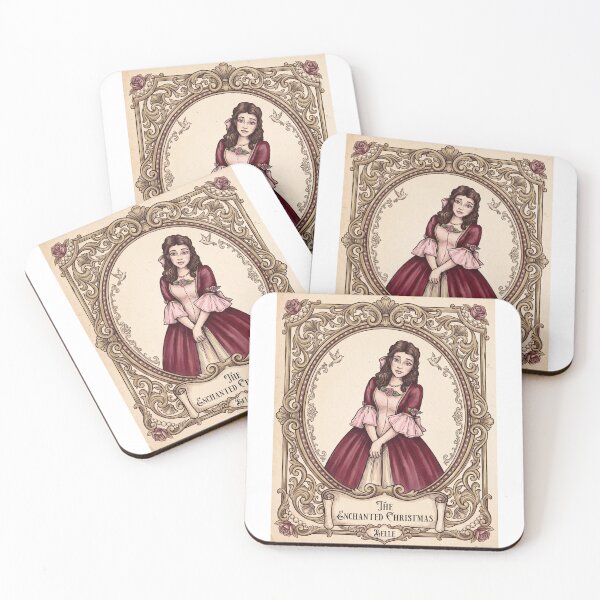 Item preview, Holiday Belle - framed drawing version designed and sold by Adventure Girls Studio.