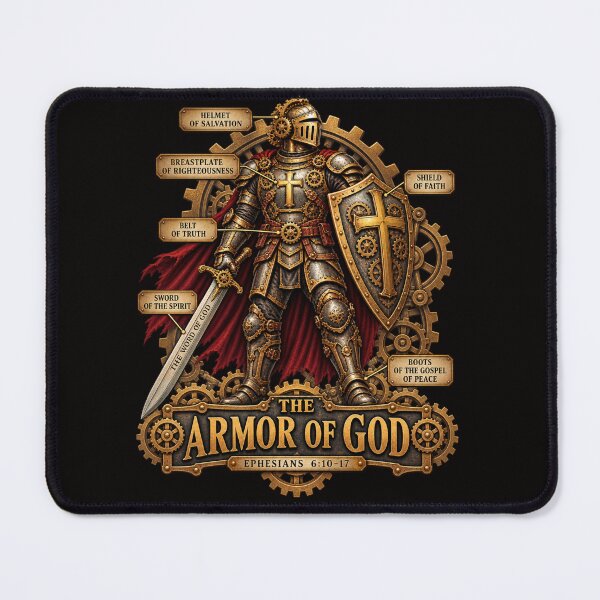 Item preview, The Armor of God, Christian Steampunk version 2 designed and sold by TheBibleStop.