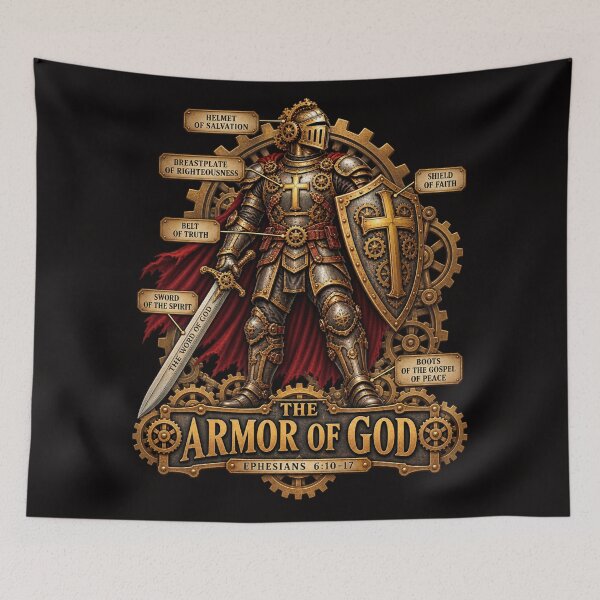 Item preview, The Armor of God, Christian Steampunk version 2 designed and sold by TheBibleStop.