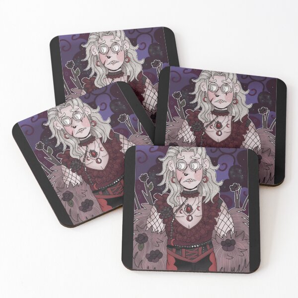 Item preview, Gothic Fantasy Character with Floral Accents designed and sold by Fibi-studio.