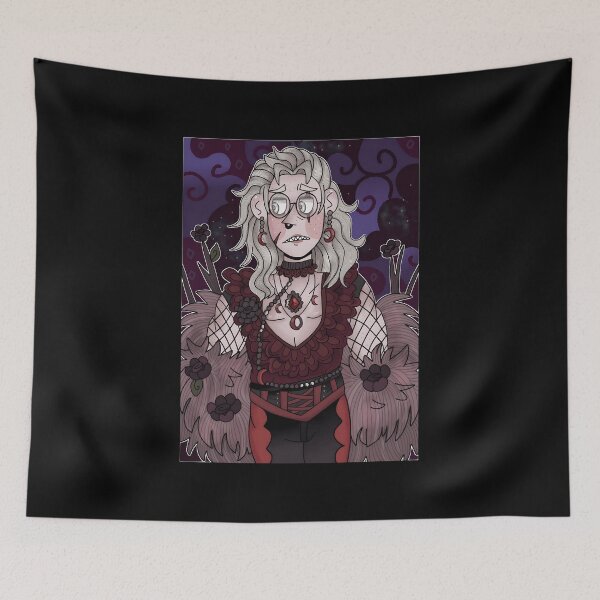 Item preview, Gothic Fantasy Character with Floral Accents designed and sold by Fibi-studio.