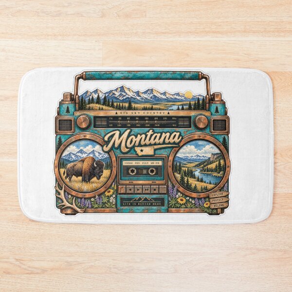 Item preview, Montana Gen X Boom Box designed and sold by Whimspired By Paxx.