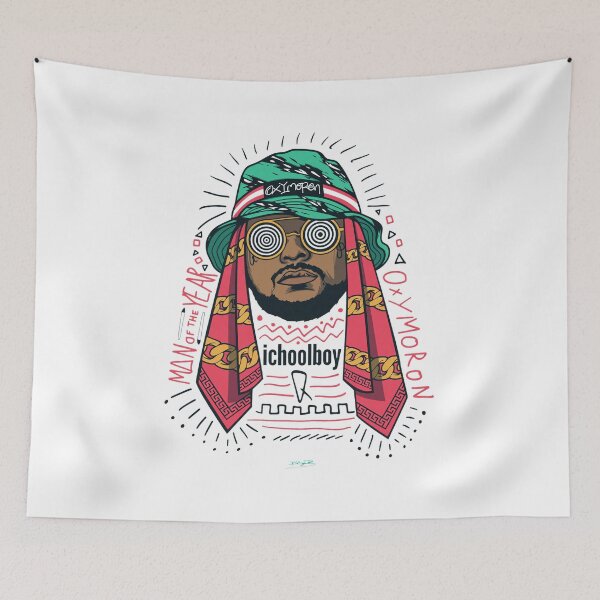 Item preview, Schoolboy Q Man Of The Year Oxymoron Art designed and sold by KenyattaKunze.