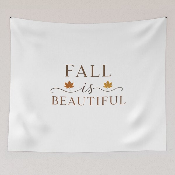 Item preview, Fall Is Beautiful – Cute Autumn Leaves Design for Women, Cozy Fall Lover Gift designed and sold by PrintSparkDesigns.
