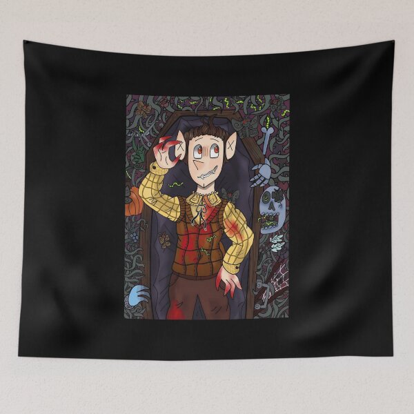 Item preview, Spooky Cartoon Character in a Coffin designed and sold by Fibi-studio.