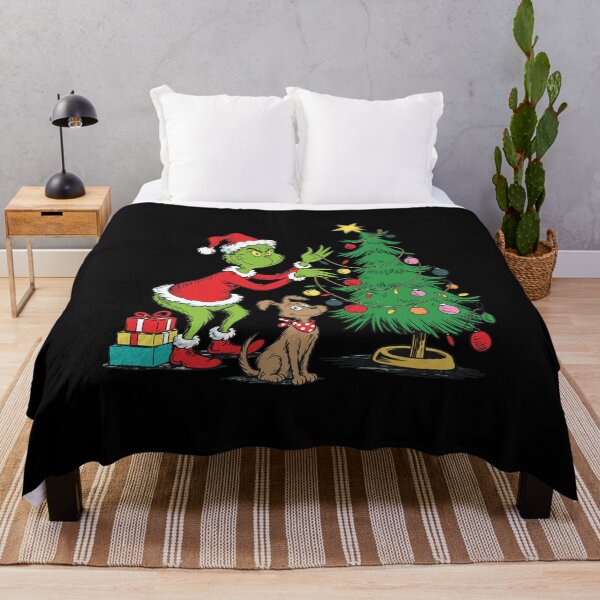 Item preview, Grinch and Max Decorating Christmas Tree designed and sold by KenyattaKunze.