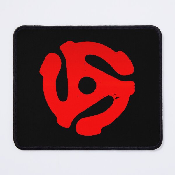 Item preview, Classic Red Vinyl Record 45 RPM Adapter Insert Art designed and sold by remamijo.