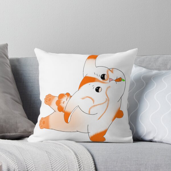 Item preview, Carrot Crunch Bunny – Cute fantasy Kawaii Bunny Digital Art designed and sold by kerissfantasyart .