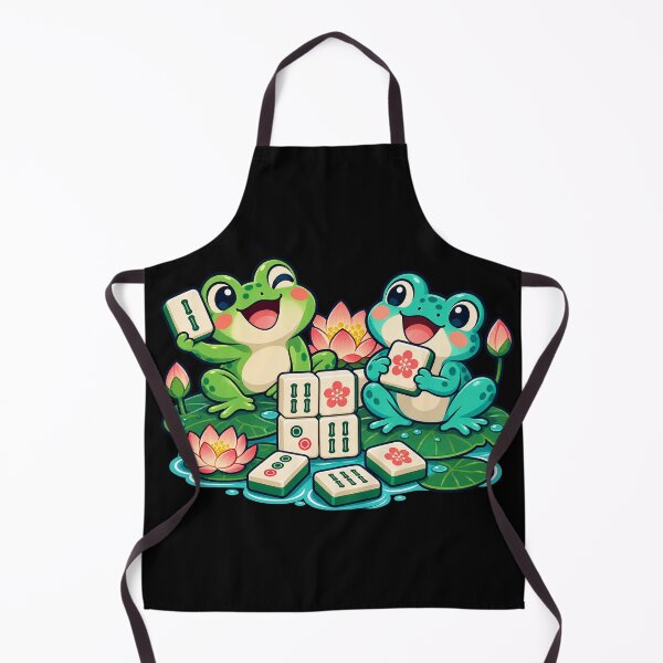 Item preview, Mahjong Game Night – Cute Animal Tile Club designed and sold by Georain.