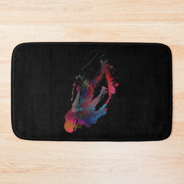 Item preview, Colorful Watercolor Skateboard Trick Action Art designed and sold by alfdlyvidjak.