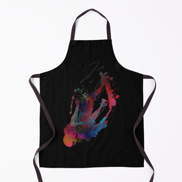 Item preview, Colorful Watercolor Skateboard Trick Action Art designed and sold by alfdlyvidjak.