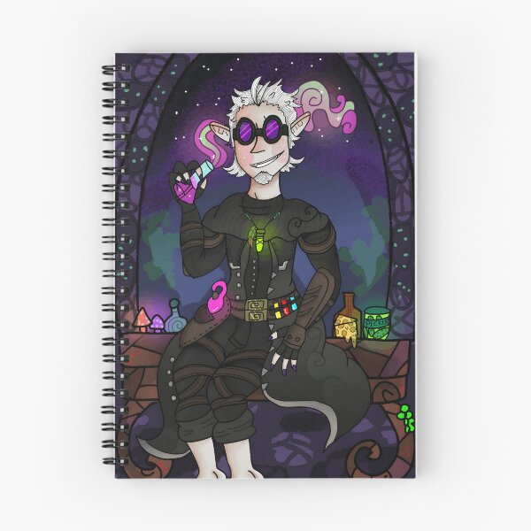 Item preview, Whimsical Alchemist with Potions and Mystical Vibes designed and sold by Fibi-studio.