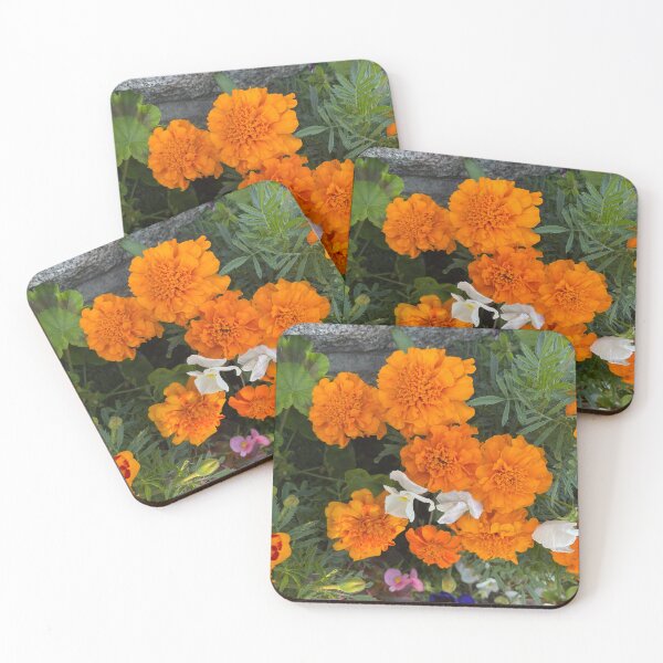 Item preview, Orange marigolds, flowers designed and sold by EleniA8.