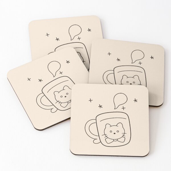 Item preview, Cute Hand Drawn Kitten Coffee Mug Gift designed and sold by Porpor Artwork.