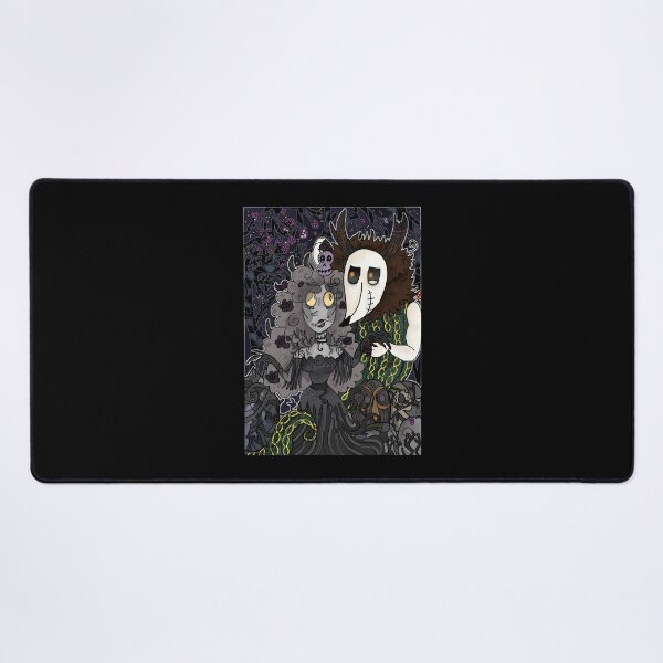 Item preview, Whimsical Skeleton Couple in Enchanted Forest designed and sold by Fibi-studio.