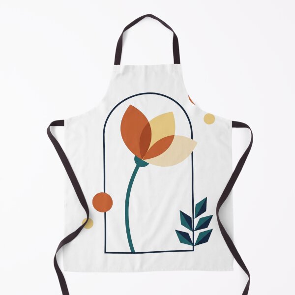 Item preview, Geometric Garden Gate – Abstract Minimalist Botanical Art designed and sold by meghnad.