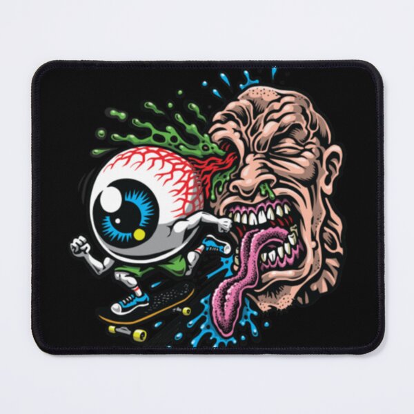 Item preview, Monster Skater Eyeball Retro Urban Streetwear designed and sold by JoleenHance.