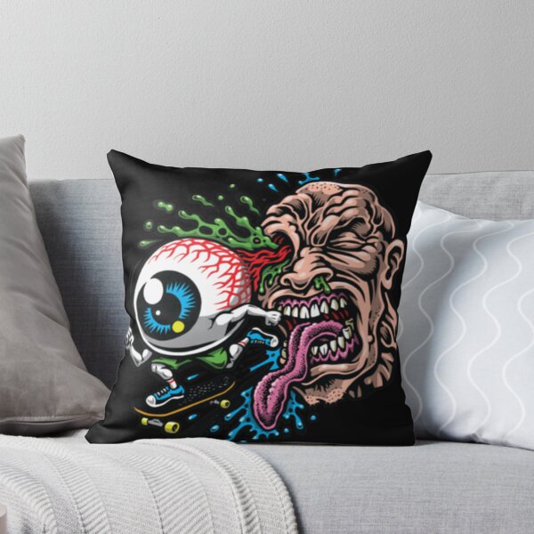 Item preview, Monster Skater Eyeball Retro Urban Streetwear designed and sold by JoleenHance.