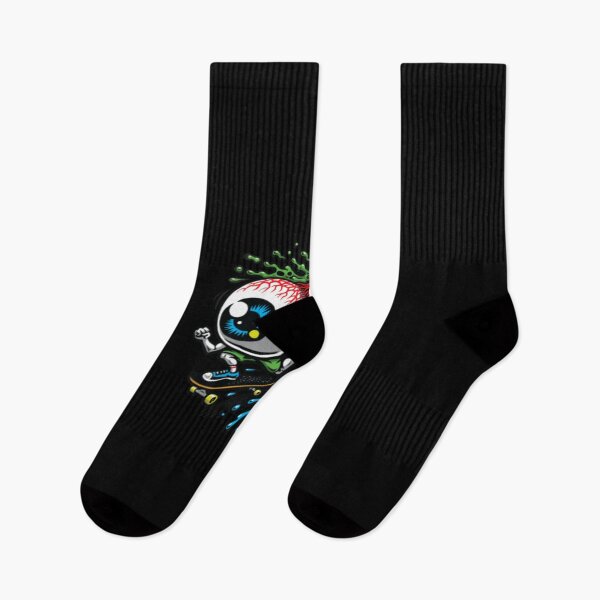 Item preview, Monster Skater Eyeball Retro Urban Streetwear designed and sold by JoleenHance.