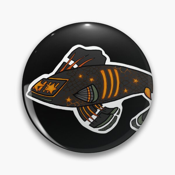 Item preview, fire fish designed and sold by Kartepy.
