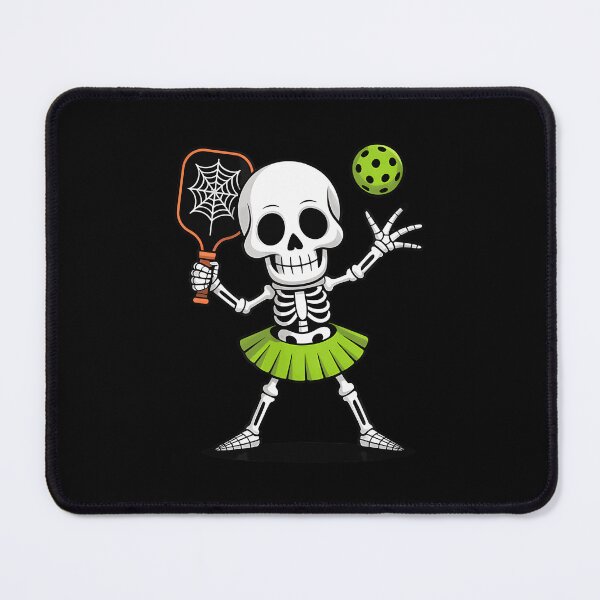 Item preview, Spooky Dink Spooky Pickleball Halloween Skeleton Sport designed and sold by ZariahNey.