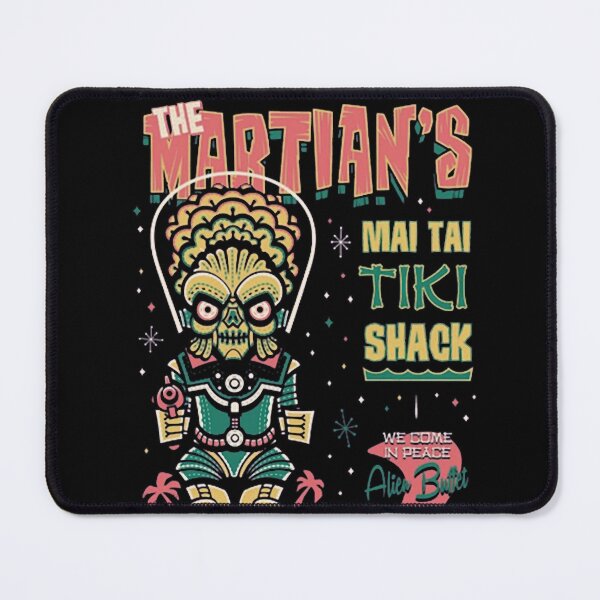 Item preview, Martian Tiki Shack Alien Space Luau designed and sold by JoleenHance.