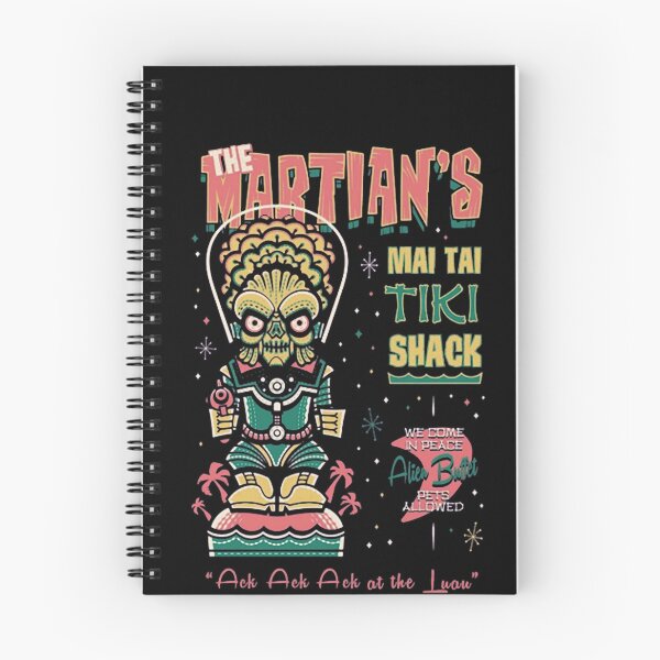 Item preview, Martian Tiki Shack Alien Space Luau designed and sold by JoleenHance.
