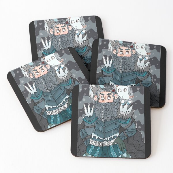 Item preview, Whimsical Winter Warrior and Unicorn designed and sold by Fibi-studio.