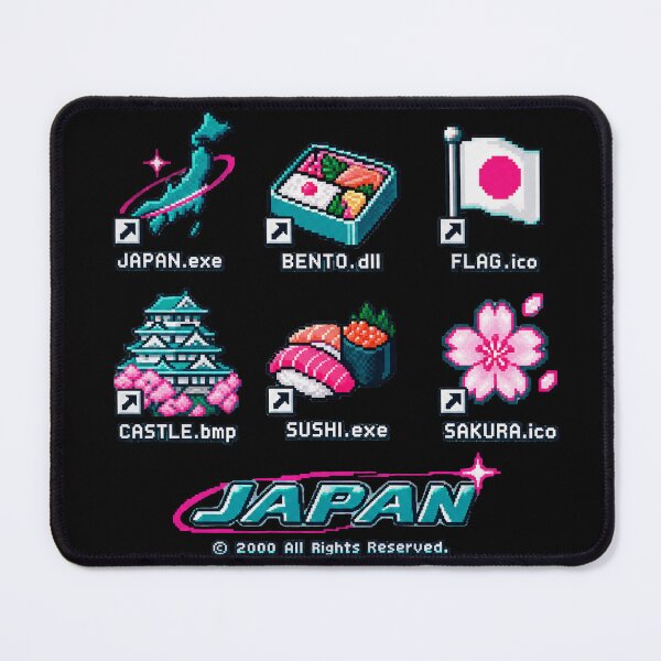 Item preview, Y2K JAPAN.exe | Windows 98 Japan Icons Retro Pixel Art | 90s & 2000s Nostalgia designed and sold by maaameee.