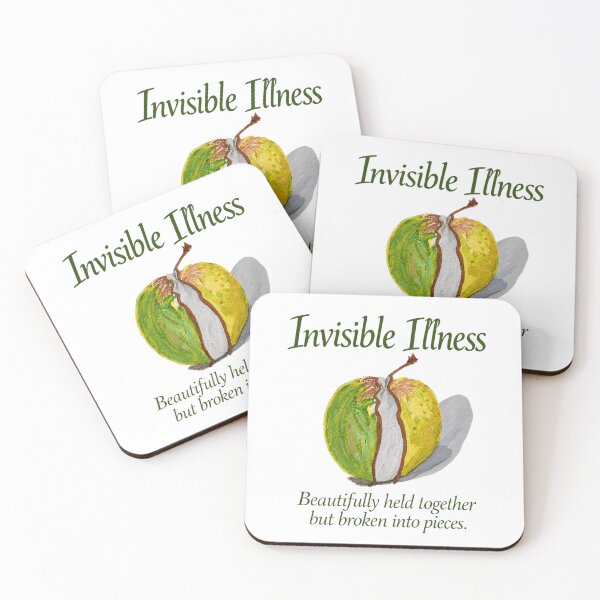 Item preview, Apple - Invisible Illness – Beautifully Held Together but Broken Into Pieces designed and sold by newsuept25.art.