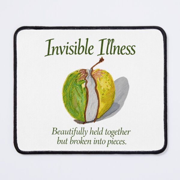 Item preview, Apple - Invisible Illness – Beautifully Held Together but Broken Into Pieces designed and sold by newsuept25.art.