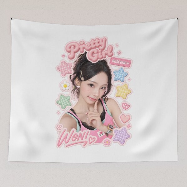 Item preview, Cute RESCENE Woni Pretty Girl Concept designed and sold by Valereekmerch.