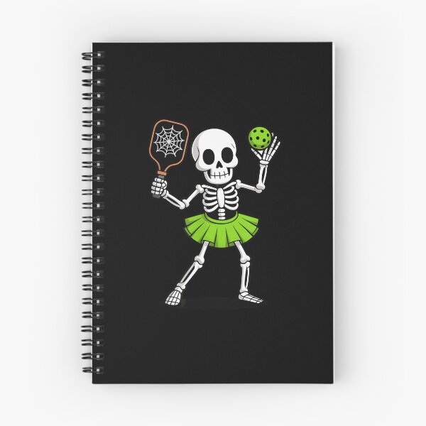 Item preview, Spooky Dink Spooky Pickleball Halloween Skeleton Sport designed and sold by ZariahNey.