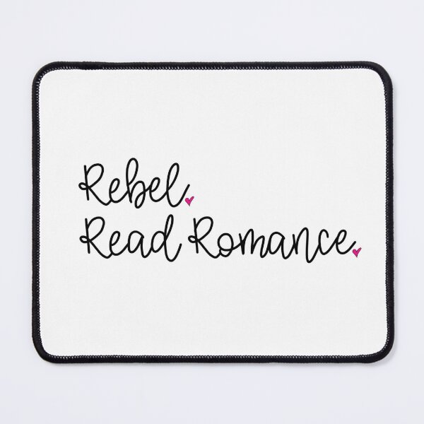 Item preview, Rebel by Reading Romance designed and sold by Peace, Love & Pugs.