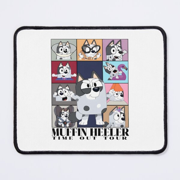 Item preview, Muffin Heeler Time Out Tour Bluey Cartoon Dogs designed and sold by visionnen.