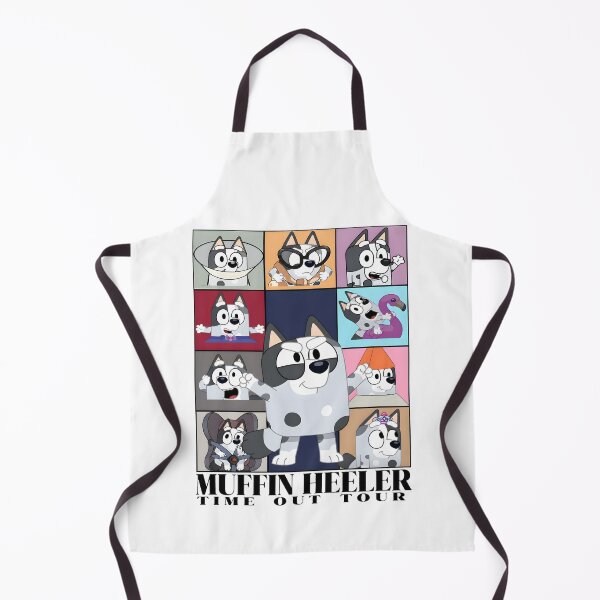 Item preview, Muffin Heeler Time Out Tour Bluey Cartoon Dogs designed and sold by visionnen.