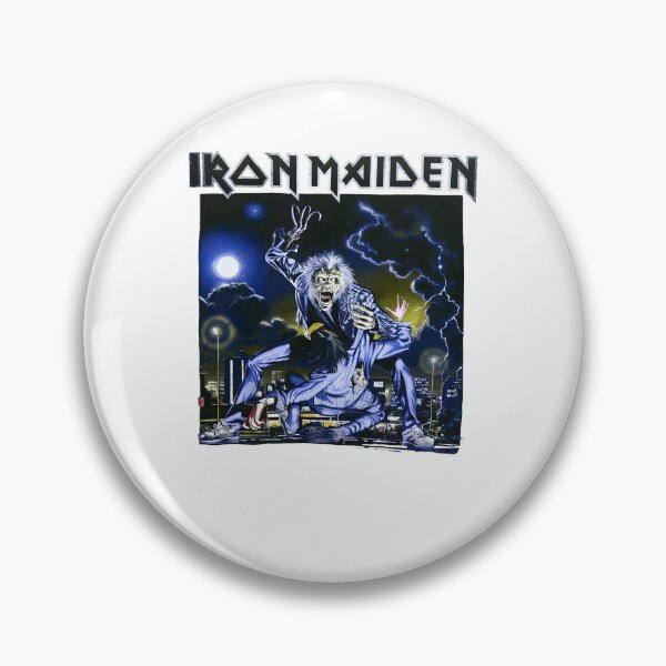Artikelvorschau, Maiden Eddie Metal Band City Lightning entworfen und verkauft von IhanVaanMaArt.