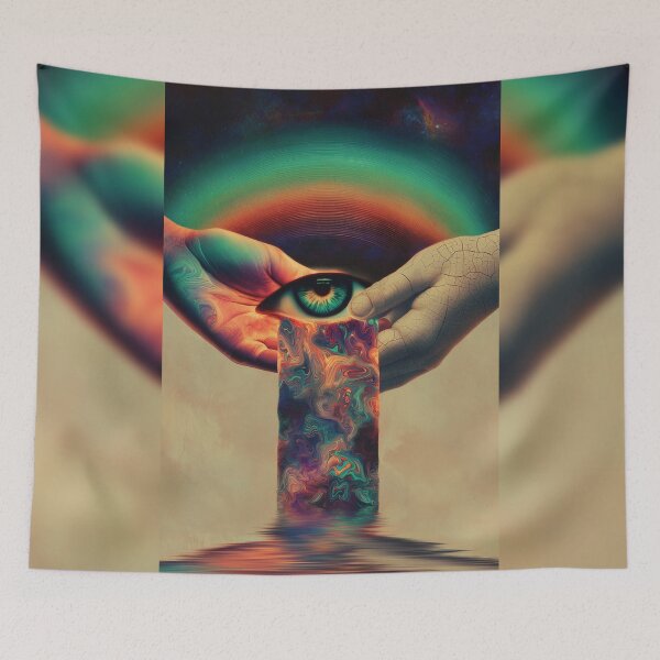 Item preview, Hands Holding The Eye designed and sold by MongLongStudio.