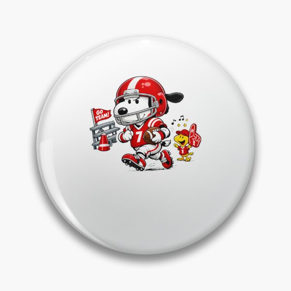 Item preview, Snoopy Football Player Go Team Peanuts designed and sold by LittleMamastore.