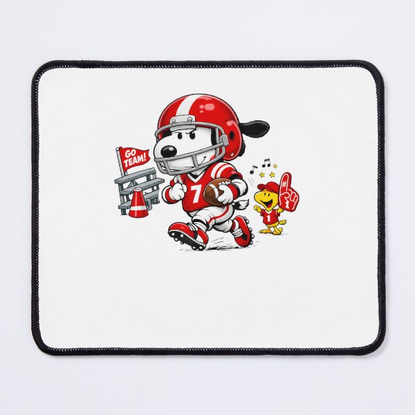 Item preview, Snoopy Football Player Go Team Peanuts designed and sold by LittleMamastore.