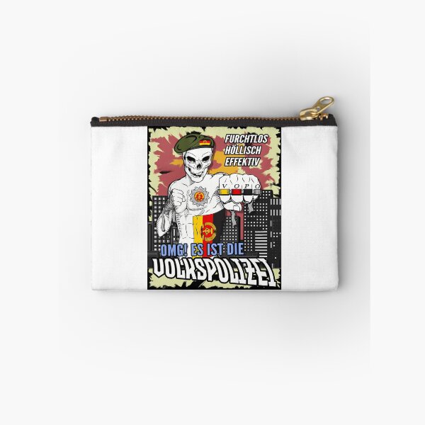 Artikelvorschau, DDR Volkspolizei Vopo Emblem Zombie 1757 entworfen und verkauft von akeem-waynez.